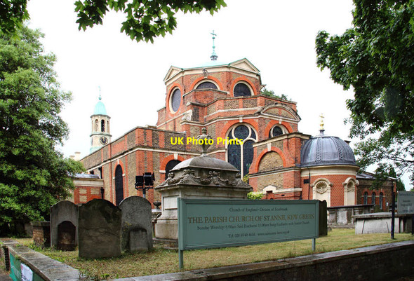 Photo 6"x4" St Anne, Kew Green, Kew Brentford c2013 P1