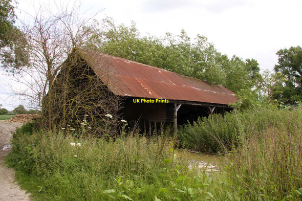 Photo 6"x4" A barn at Frogalley Farm Upton\/SU5186 c2013
