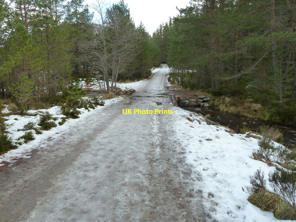 Photo 6"x4" Ryvoan path about to cross Allt na Feith Dubhe Allt B\u00e0n\/NH9909 c2013