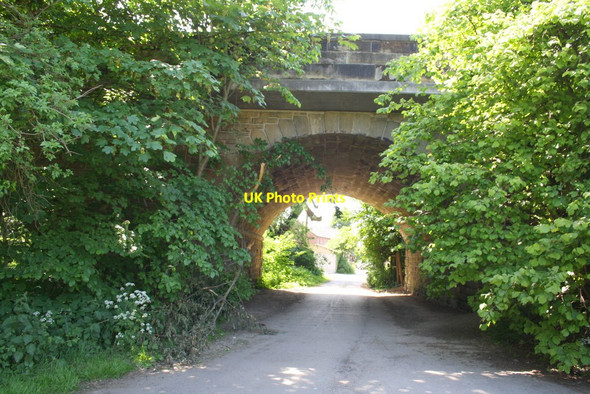 Photo 6"x4" A61 road bridge over road from Fisher Green Ripon c2013
