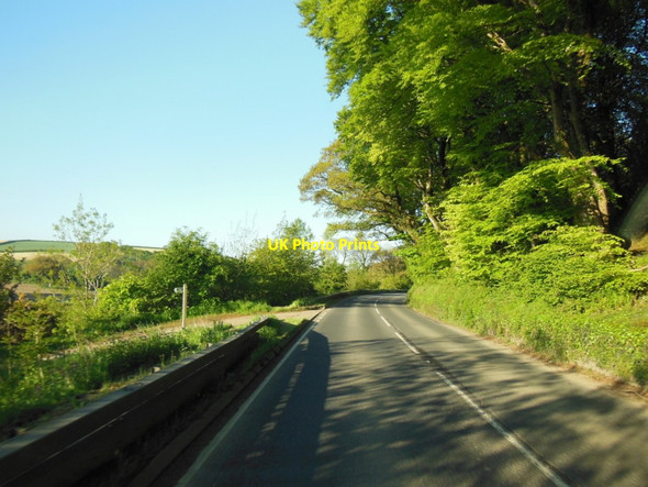 Photo 6"x4" The A39 near Trehannick Farm St Teath c2013