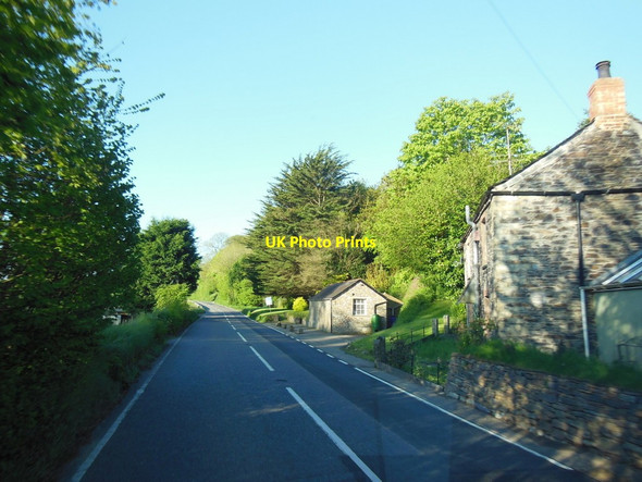 Photo 6"x4" The A39 at Laseague Cottage St Kew Highway c2013