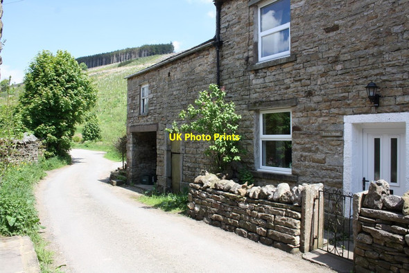 Photo 6"x4" Village street at Cotterdale Cotterdale c2013