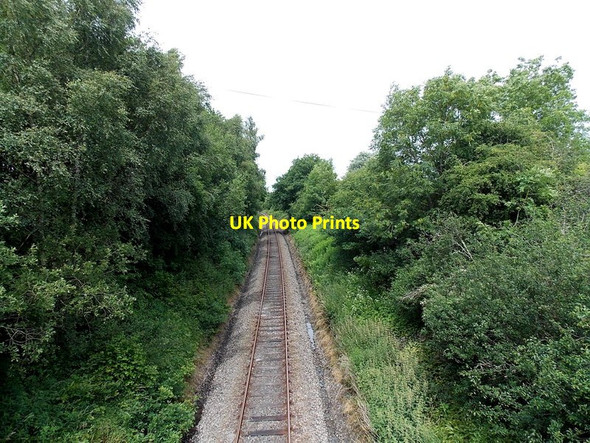 Photo 6"x4" Line towards Llandrindod Wells railway station Llandrindod Wells\/Llandrindod c2013