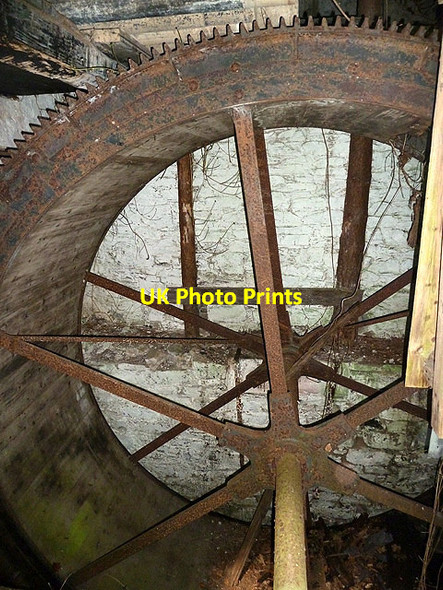 Photo 6"x4" The waterwheel at Maxpoffle Sawmill Bowden\/NT5530 c2013