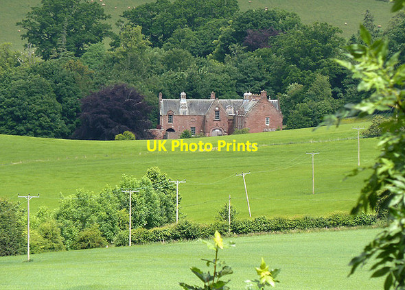 Photo 6"x4" Farmland between the A68 and the Leader Water Redpath\/NT5835 c2013