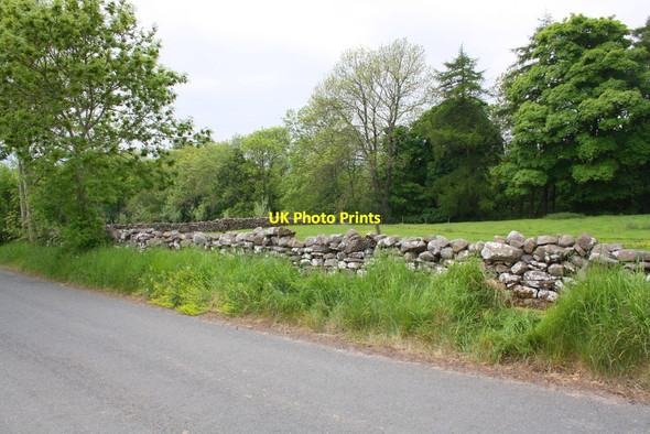 Photo 6"x4" Dry stone wall beside Hargill Lane Redmire\/SE0491 c2013