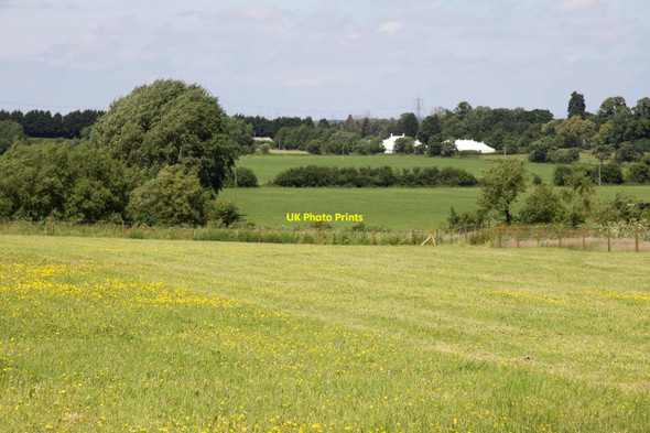 Photo 6"x4" Fields in the Thame Valley Waterperry\/SP6206 c2013