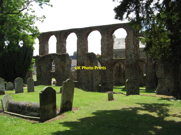 Photo 6"x4" St Botolphs Priory Colchester Colchester c2013