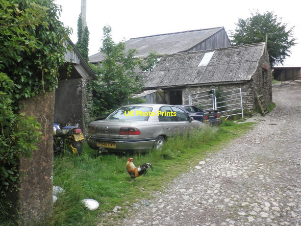 Photo 6"x4" Farmyard, Withiel Florey Withiel Florey c2013