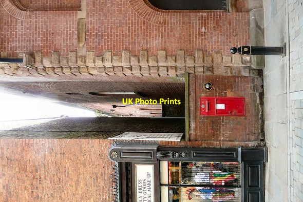 Photo 6"x4" Little Underbank Post box Stockport\/SJ8990 c2013