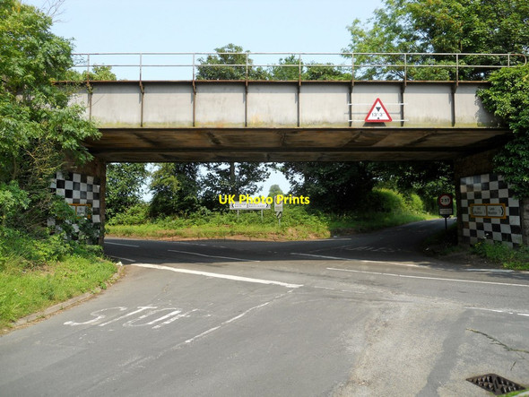 Photo 6"x4" Leek Wootton Railway Bridge Hill Wootton c2013
