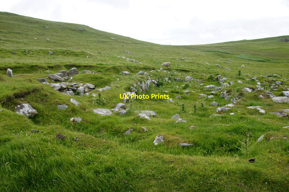 Photo 6"x4" Iron Age and Norse farmstead, Underhoull, Westing Underhoull c2013