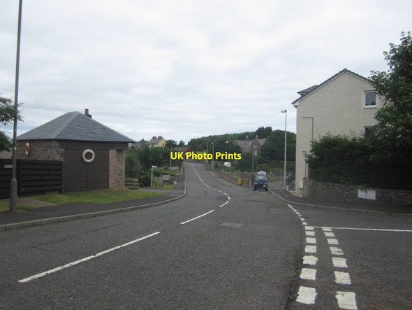 Photo 6"x4" Looking north along the main road through Burnmouth Burnmouth\/NT9561 c2013