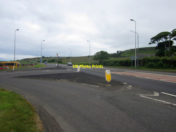 Photo 6"x4" Looking south along the A1 from Burnmouth Burnmouth\/NT9561 c2013