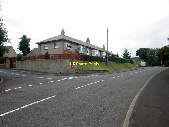 Photo 6"x4" Road junction in Upper Burnmouth Burnmouth\/NT9561 c2013