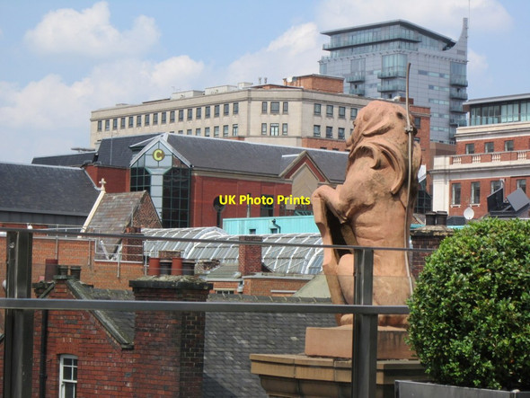 Photo 6"x4" The rooftops of Leeds City Centre Leeds\/SE3034 c2013