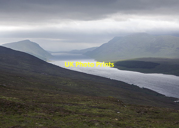 Photo 6"x4" Hillside west of Geal Charn Geal-charn\/NN5978 c2013