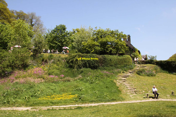 Photo 6"x4" Looking up to Tarr Farm Hawkridge c2013