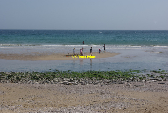Photo 6"x4" Lannacombe Beach Bickerton\/SX8138 c2013