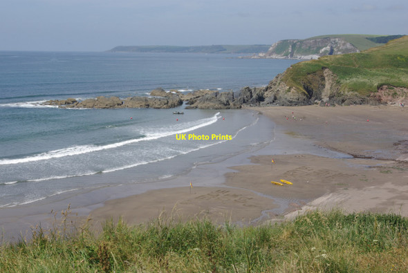 Photo 6"x4" Challaborough Beach Bigbury-on-Sea c2013
