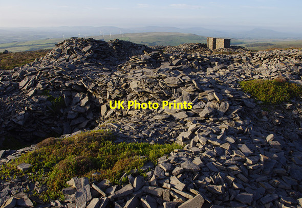 Photo 6"x4" Old quarry workings on Clougha Hare Appletree c2013