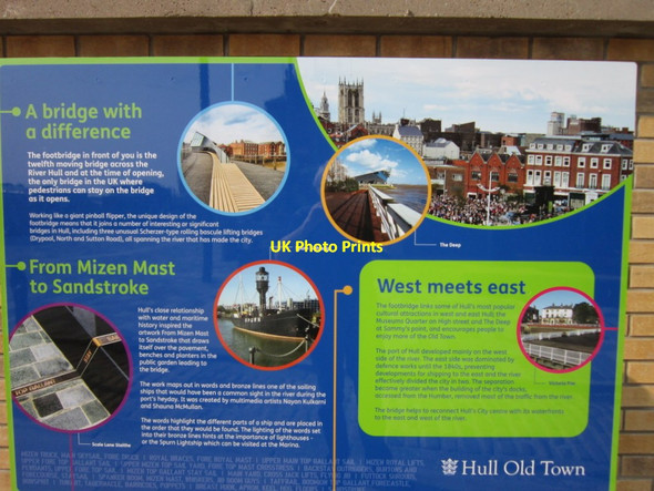 Photo 6"x4" The information board at Scale Lane, Hull Kingston upon Hull c2013