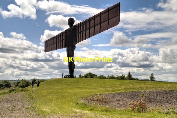 Photo 6"x4" Angel of the North Low Eighton c2013