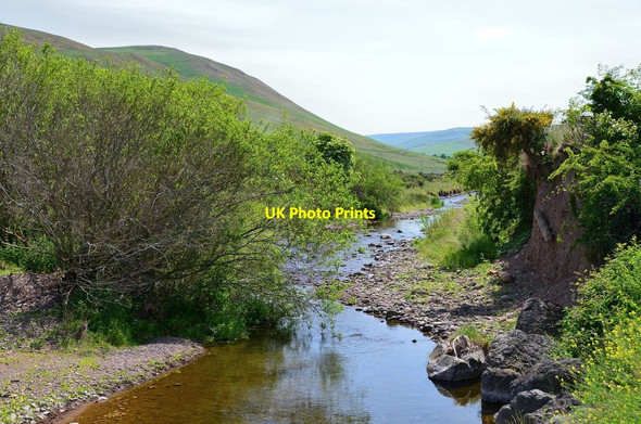 Photo 6"x4" Bowmont Water Morebattle c2013