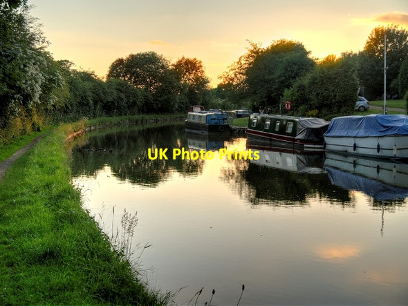 Photo 6"x4" The Grand Union Canal at Hatton Little Shrewley c2013