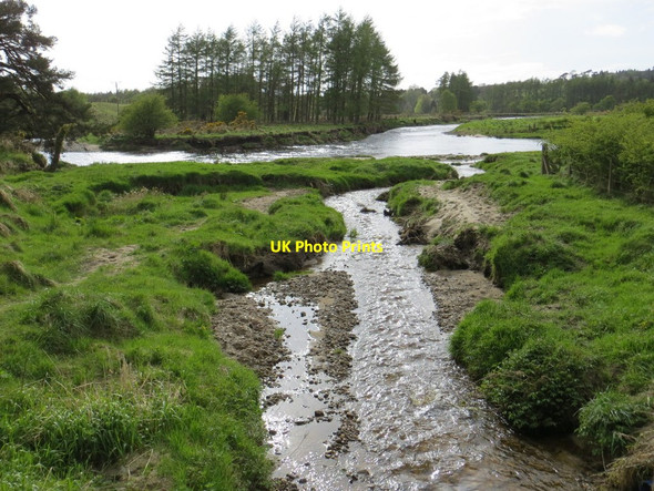 Photo 6"x4" Ballyward Brook confluence with the Liffey Kilbride\/O0217 c2013