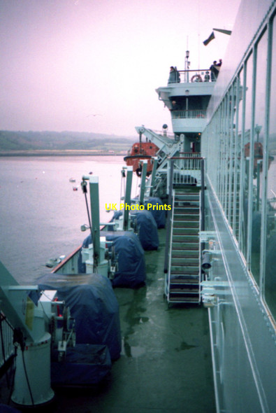 Photo 6"x4" Fishguard Harbour - 1992 Goodwick\/Wdig c1992