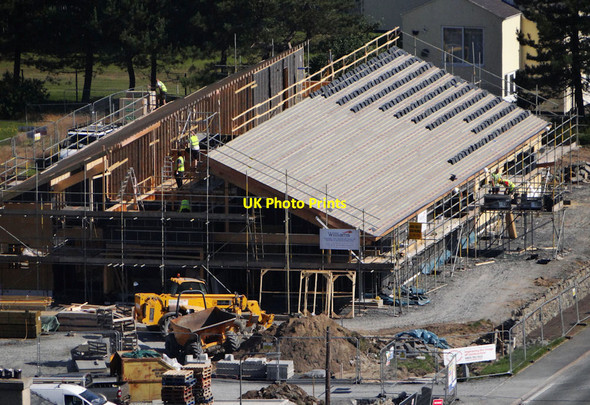 Photo 6"x4" Construction underway on \u00c2\u00a31.6 Million Health Centre Harlech c2013