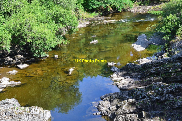 Photo 6"x4" A pool on the Ettrick Water Brockhill\/NT3924 c2013