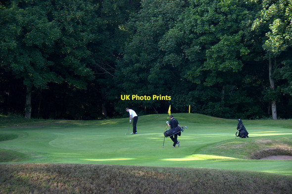 Photo 6"x4" Golfers on the Rosemount Course, Blairgowrie Golf Club Muirton of Ardblair c2013