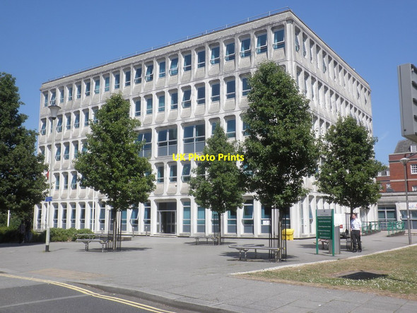 Photo 6"x4" Civic Centre, Exeter Exeter c2013