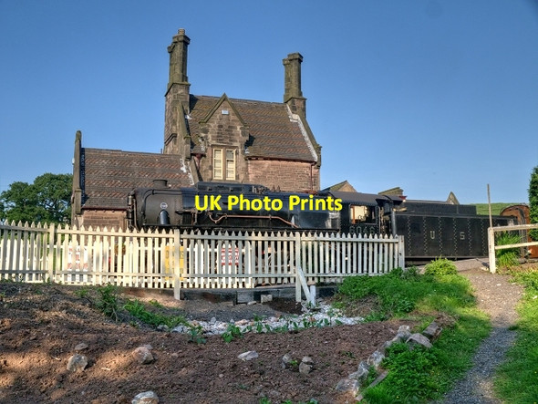 Photo 6"x4" Cheddleton Station Churnet Grange c2013