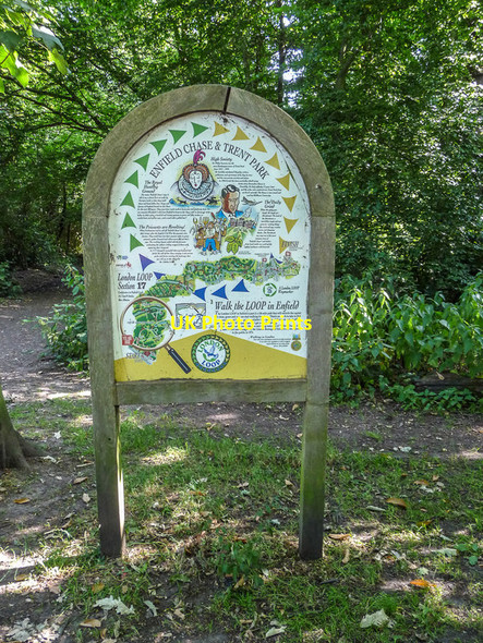 Photo 6"x4" The London Loop, Trent Park, Cockfosters, Hertfordshire East Barnet c2013