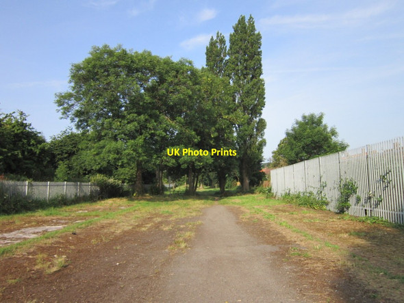 Photo 6"x4" Spare land to the rear of Beacon Close, Hessle Hessle\/TA0326 c2013
