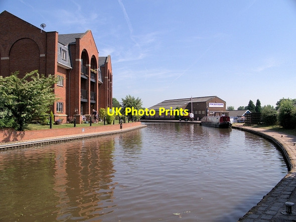 Photo 6"x4" Canalside Apartments, Trent and Mersey Canal at Stone Stone\/SJ9034 c2013