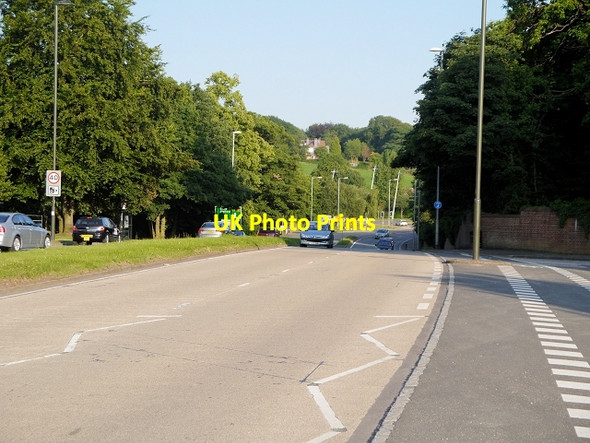 Photo 6"x4" Trentham, Stone Road (A34) Trentham\/SJ8741 c2013