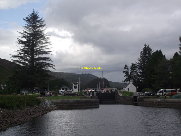 Photo 6"x4" Laggan Locks Laggan\/NN2996 c2012