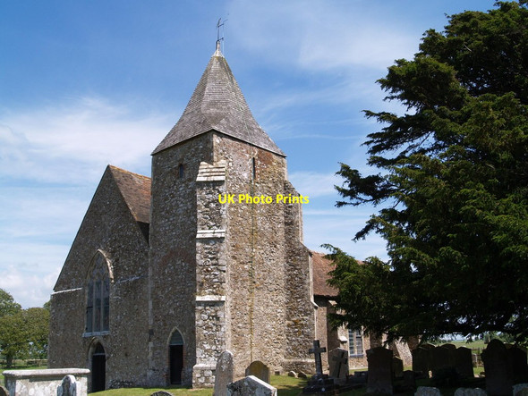 Photo 6"x4" St Clement's Church Old Romney c2013