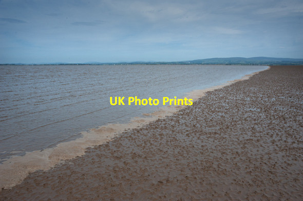 Photo 6"x4" Incoming Tide Pilling sands Pilling Lane c2013