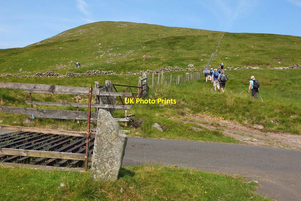 Photo 6"x4" The Megget Stone and Fans Law Talla Linnfoots c2013