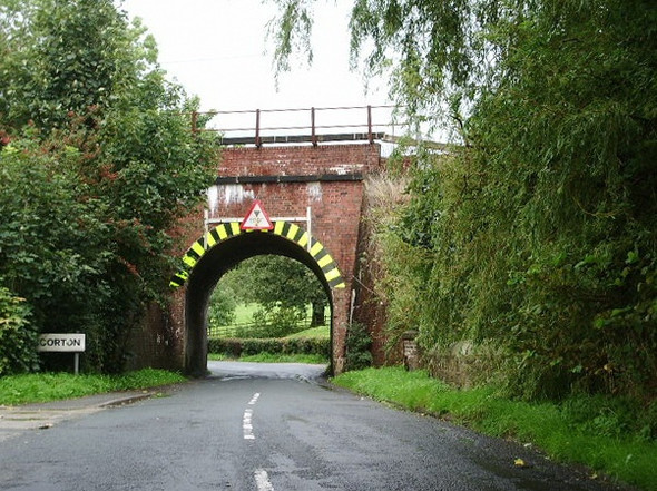 Photo 6"x4" Railway bridge Scorton\/SD5048 c2008