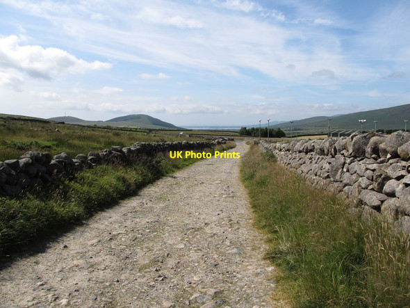 Photo 6"x4" View back towards the Moyad Road along the south-western end of the Banns Road Attical c2013