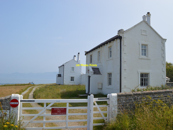 Photo 6"x4" Lighthouse keeper's cottages Penmon c2013