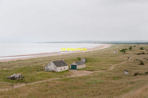 Photo 6"x4" Fishing bothies at St Cyrus St Cyrus c2013