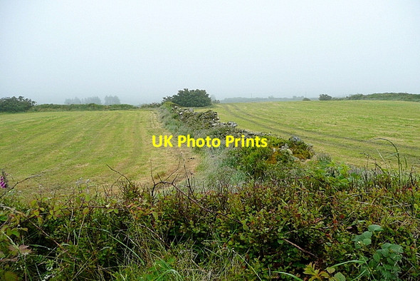 Photo 6"x4" Farmland at Leitry Upper Drimoleague c2013